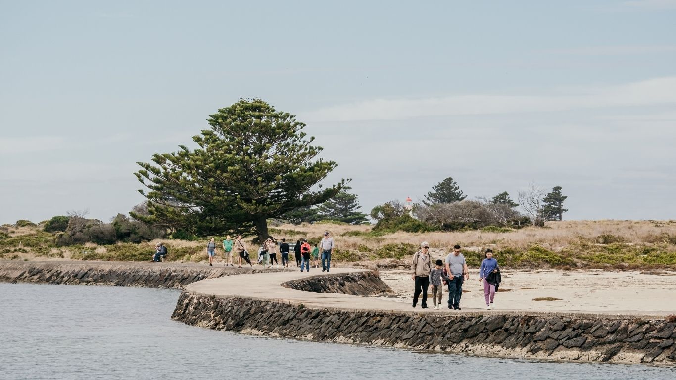 Port Fairy town and streetscape